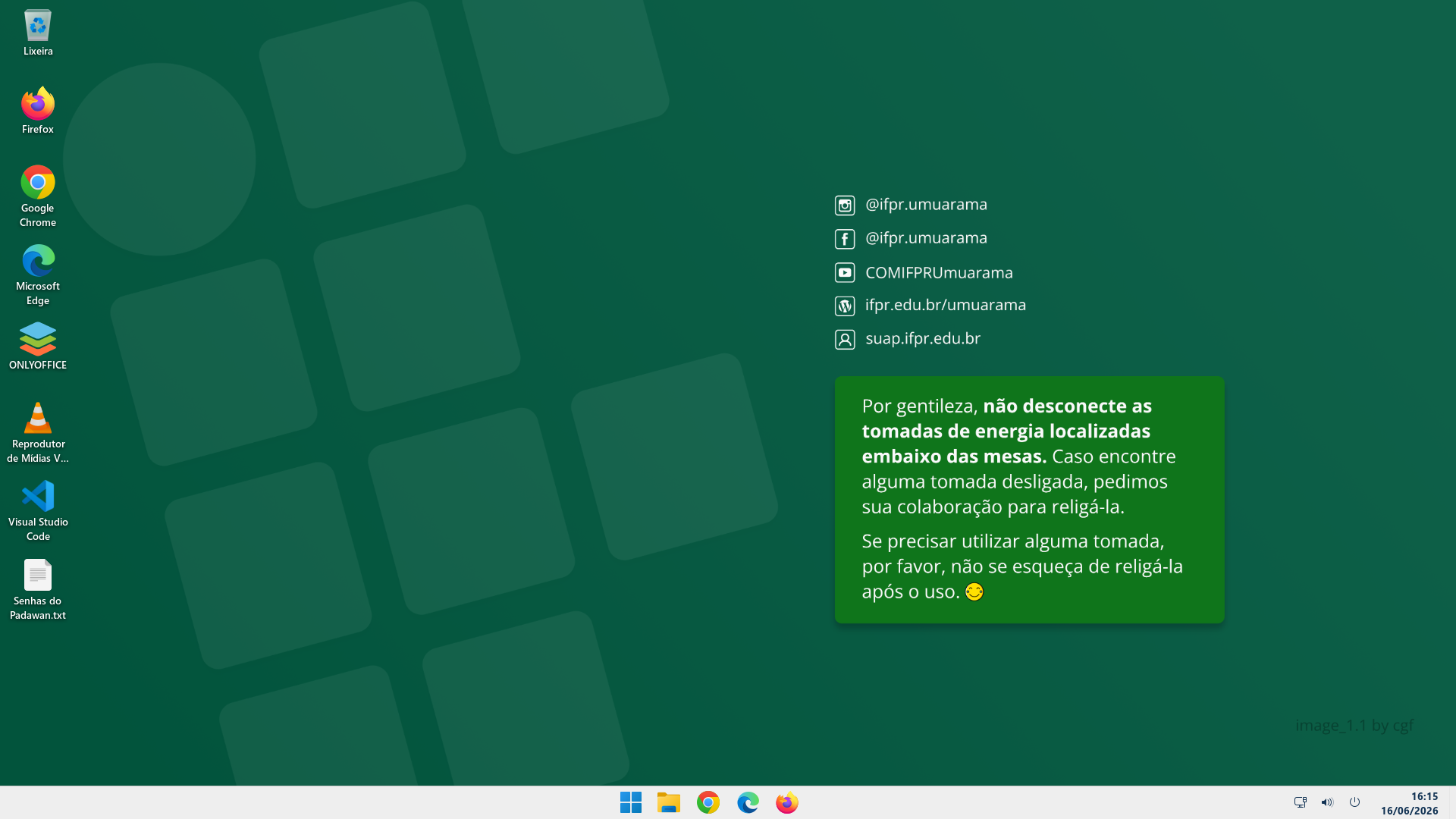Resultado da personalização